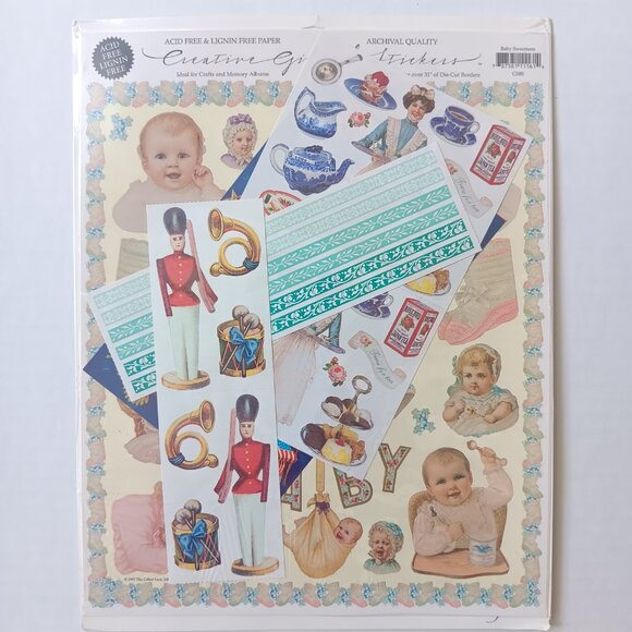 The Gifted Line by John Grossman Sticker Assortment Victorian Baby Wedding Toys - Picture 11 of 11